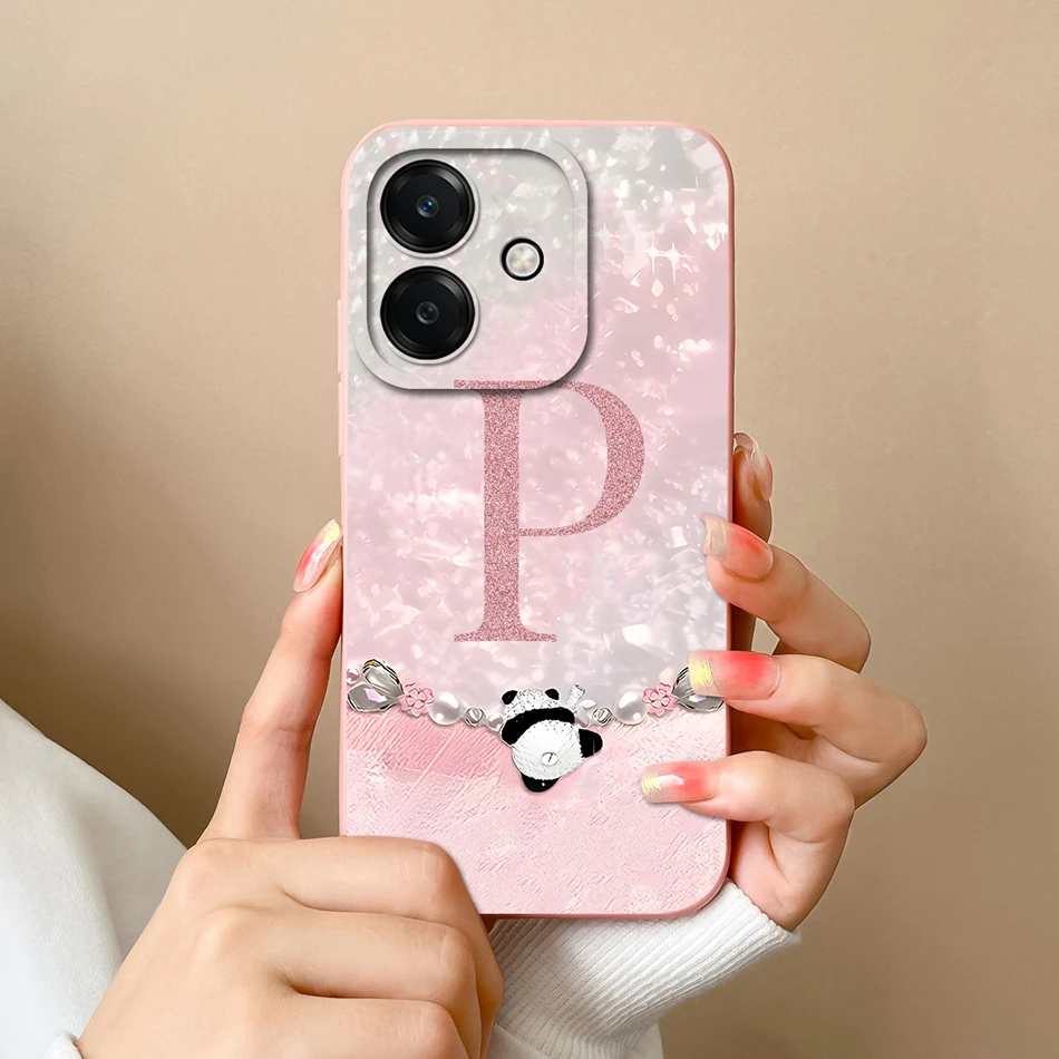Para Oppo A40 A40m funda para Oppo A60 4G 5G lindas letras de Panda funda trasera suave para Oppo A 40 OppoA40 Oppo A 60 OppoA60 carcasa de teléfono - imagen 4