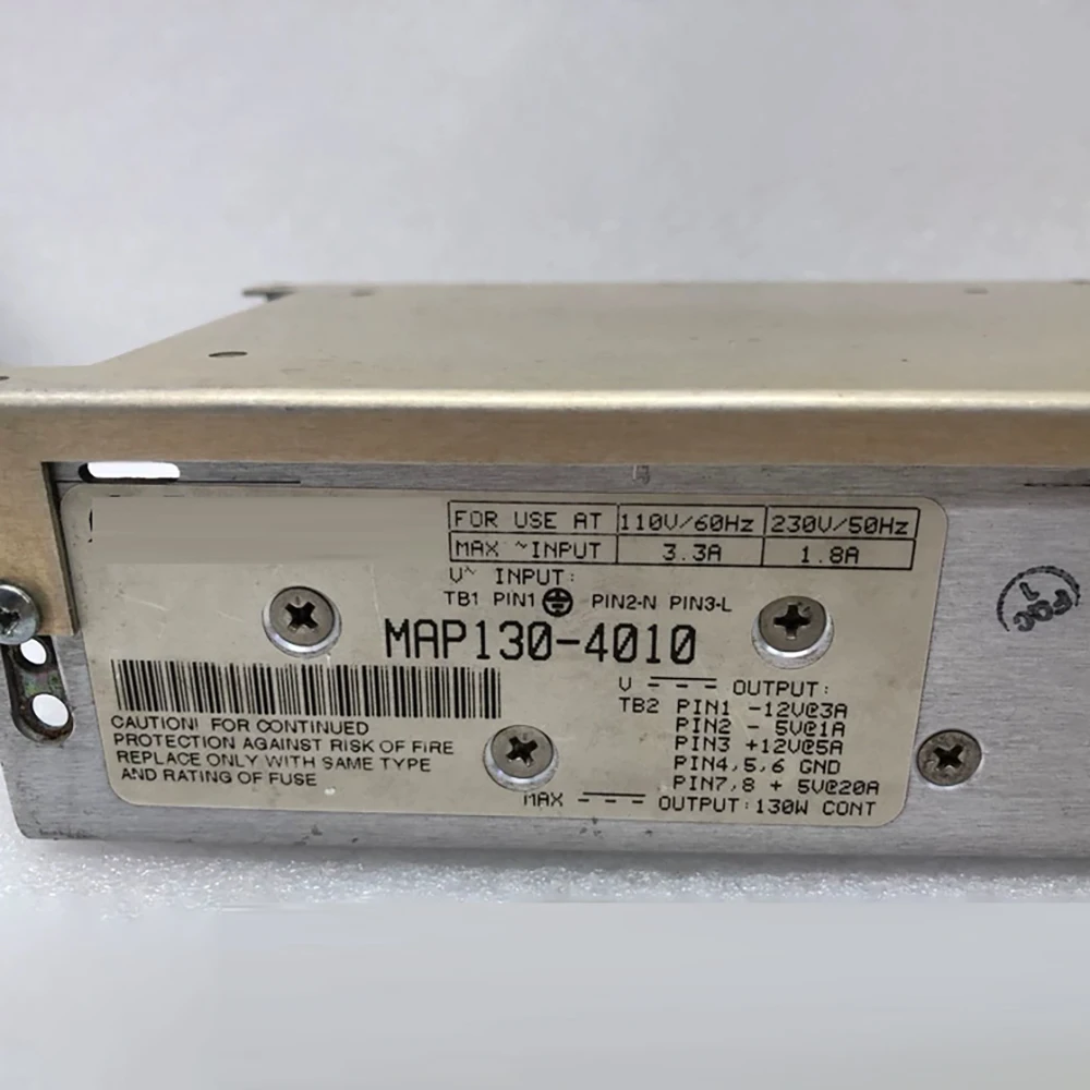 MAP130-4010 Fuente de alimentación de control industrial -12V3A -5V1A +12V5A +5V20A 130W - imagen 3