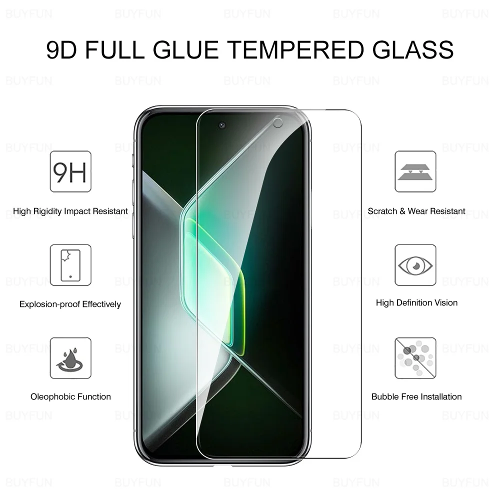 Película templada 8 en 1 para Infinix GT 30 Pro 5G 6,78 "Protector de pantalla InfinixGT30Pro GT30Pro 30Pro 2025 5G funda de cristal frontal amigable - imagen 2
