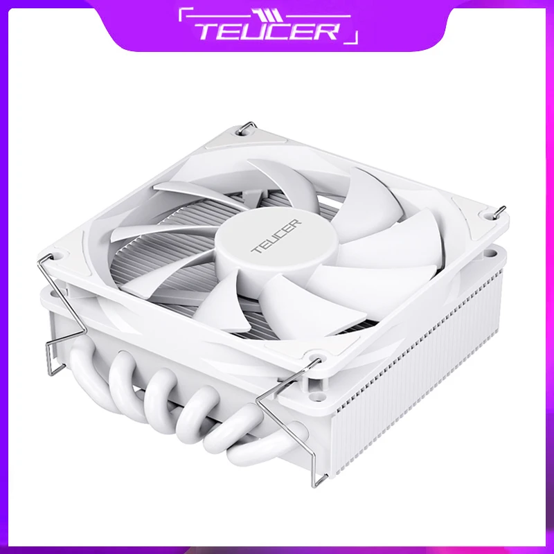 TEUCER 6 tubos de calor disipador de calor ultrafino 45CM enfriador de CPU de perfil bajo TDP 130W LGA1700/115X/2011/2066 AM5 ITX radiador para juegos - imagen 2