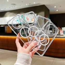 Funda Magsafe Samsung Galaxy S24 Ultra - Transparente Flexible