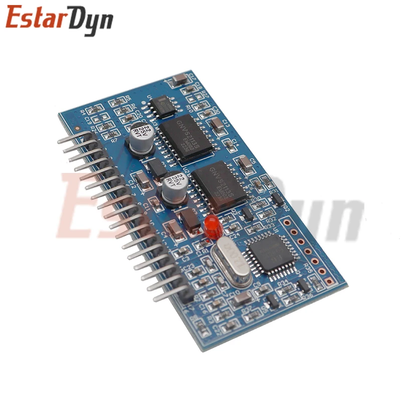 Inversor de onda sinusoidal pura de 5V DC-AC, placa controladora SPWM EGS002, oscilador de cristal de 12Mhz, módulo de conducción LCD EG8010 2113 - imagen 3