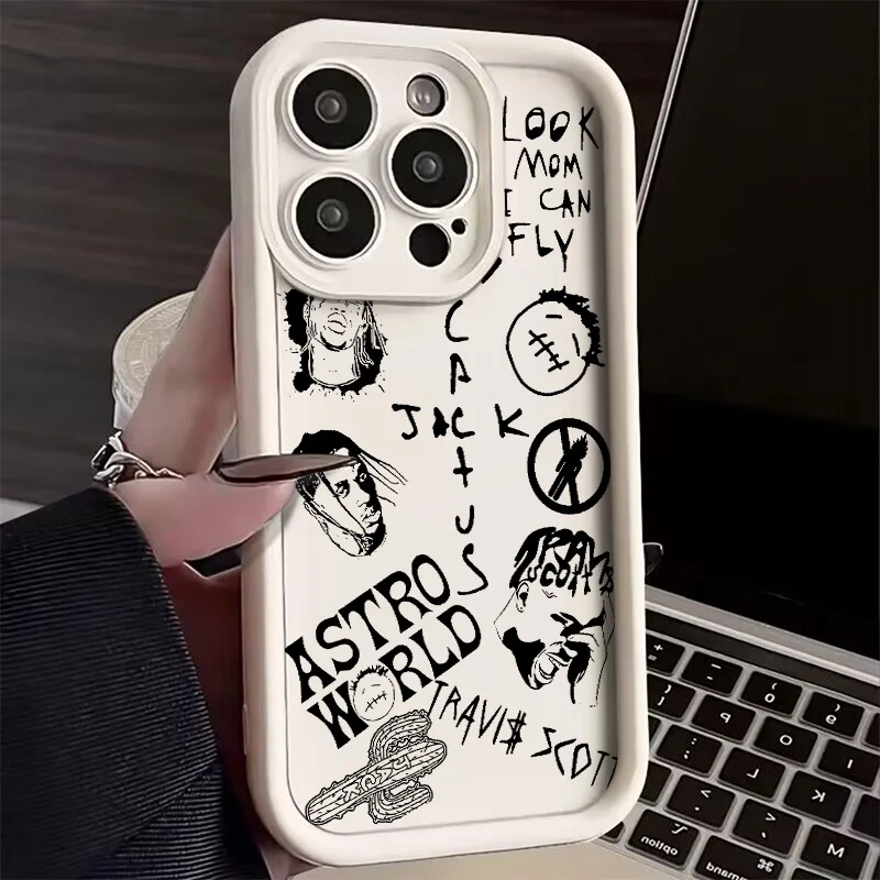 Funda de teléfono de lujo Travis Scott Cactus Jack para Google Pixel 9 8 7 8A 7A Pro XL 4G 5G funda trasera de silicona suave TPU - imagen 3