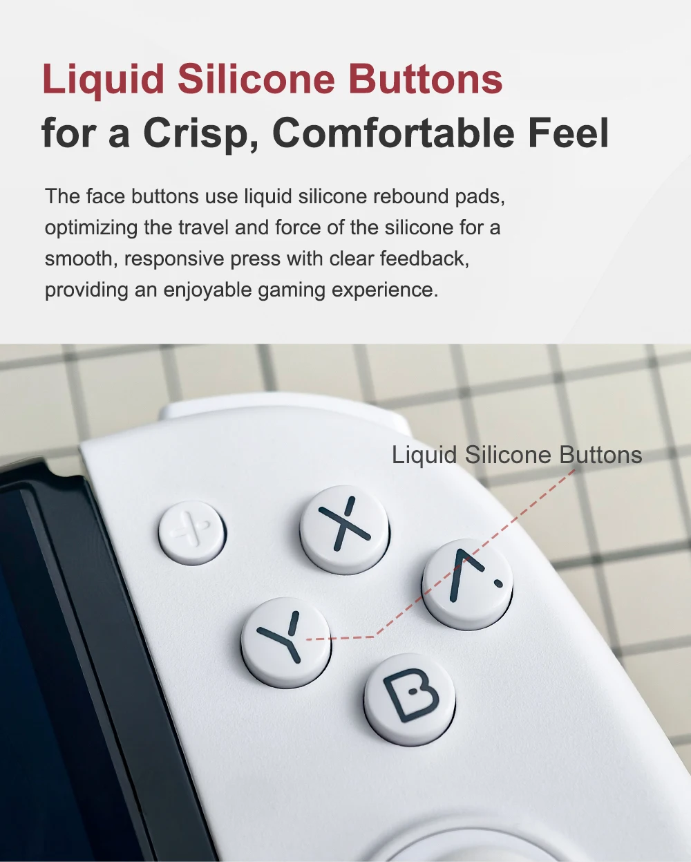 Controlador de juego inalámbrico Bluetooth MOBAPAD S1 HD / S1 S con mando de detección para Nintendo Switch / Switch OLED - imagen 4