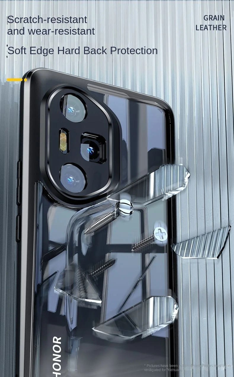 Para Huawei Honor 400 Pro funda de silicona suave mate a prueba de golpes funda protectora trasera para Honor 400 Lite Honor400 Pro Shell - imagen 4