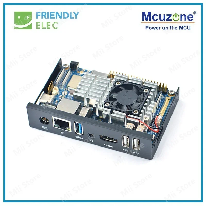 NANOPC T4 SHELLING Ligas de chapa (Antenas opcionales) HOURSING FriendlyELEC - imagen 3