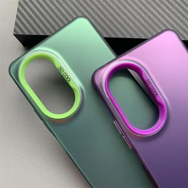 Para Honor 90 70 funda de teléfono Honor X7B 5G Honor 90 lite X5 Plus 80 60 Pro 50 se 50Pro contraportada IMD antihuellas - imagen 4