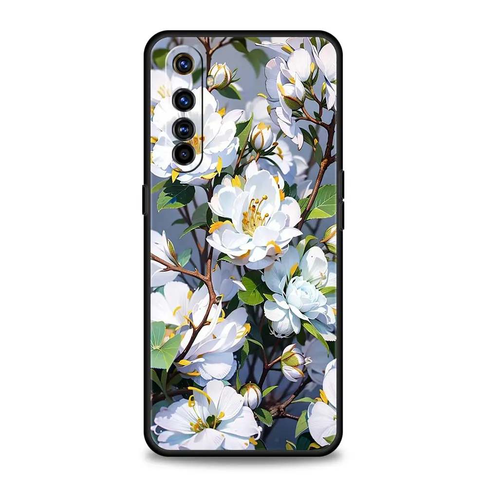 Funda de teléfono de árbol de flor de cerezo para Realme, 12, 11, 10, 9, 8, 5G, 7, 6, GT5, GT3, GT2 Pro Plus, C21, C11, C25, C35, GT Neo 2, 3, 3T, 5 - imagen 3