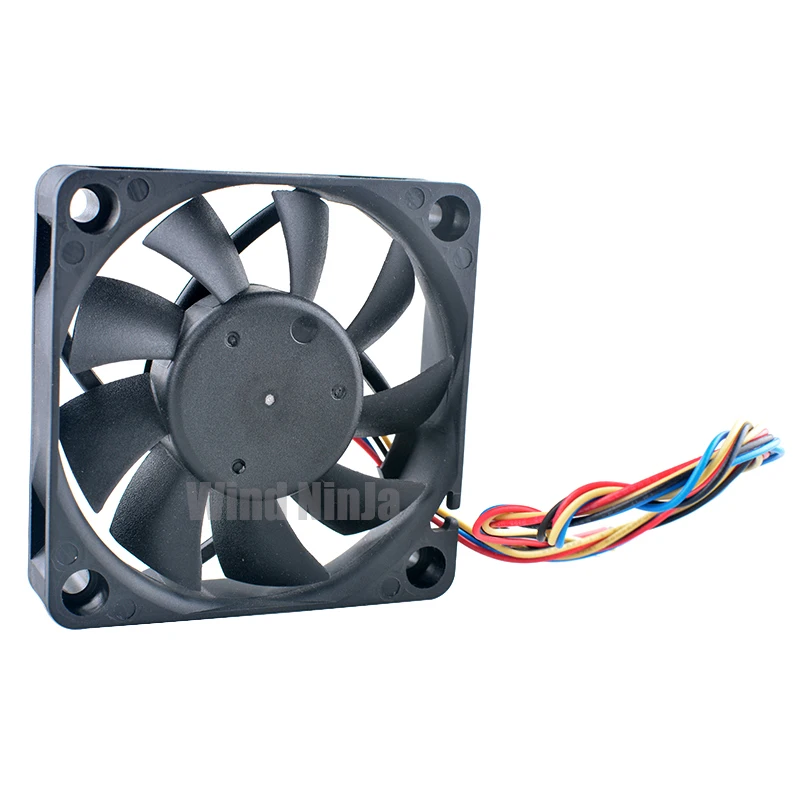 Ventilateur de refroidissement AFB0612HC, 6cm, 60mm, 60x60x13mm, DC 12V, 0,21 A, 4 broches, roulement à billes, pour CPU - imagen 3