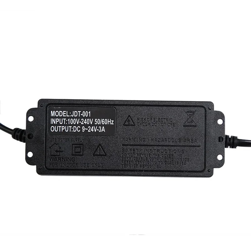 Adaptador de fuente de alimentación ajustable CA a CC 3V 9V 12V 24V adaptador Universal enchufe UE/EE. UU. con pantalla de visualización regulada por voltaje - imagen 3