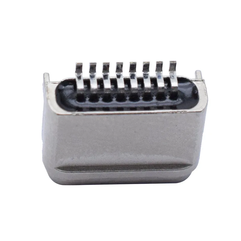 Conector USB de carga rápida, 10 piezas tipo c, 8 pines, conector horizontal de dos pines, columna de posicionamiento, IP67 - imagen 5