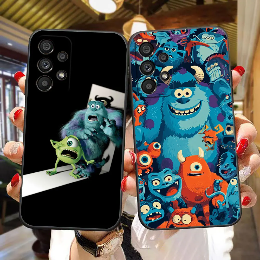 Sulley Girl Boo Monsters Inc funda de teléfono para Samsung A14 A15 A16 A22 A23 A26 A32 A34 A35 A36 A51 A52 A53 A54 A55 A56 A71 A73