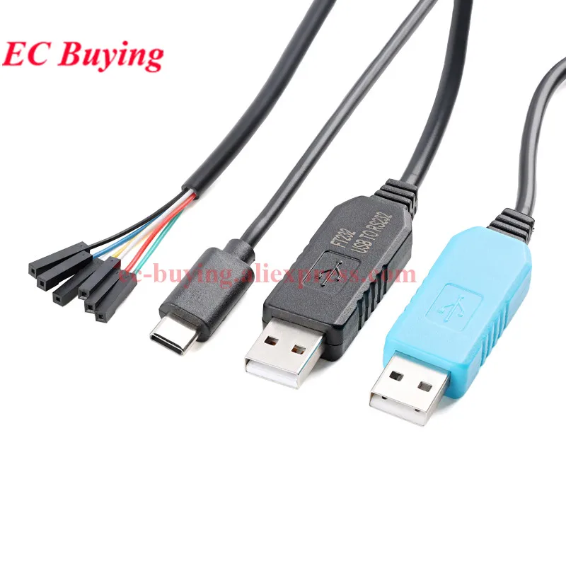 Línea de cepillo FT232, Cable de puerto serie USB a RS232, módulo adaptador eléctrico de descarga, Chipset FTDI, ordenador FT232RL FT232BL FT2232D - imagen 4