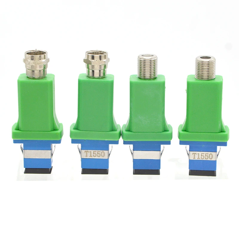 Receptor óptico pasivo de nodo FTTH CATV, adaptador de fibra de 1100 ~ 1600nm, conector de fibra SC/UPC de señal óptica, venta especial, 1 Uds.