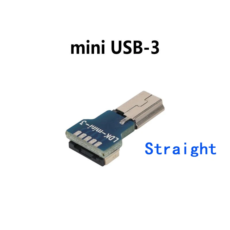 Mini USB-3 Straight