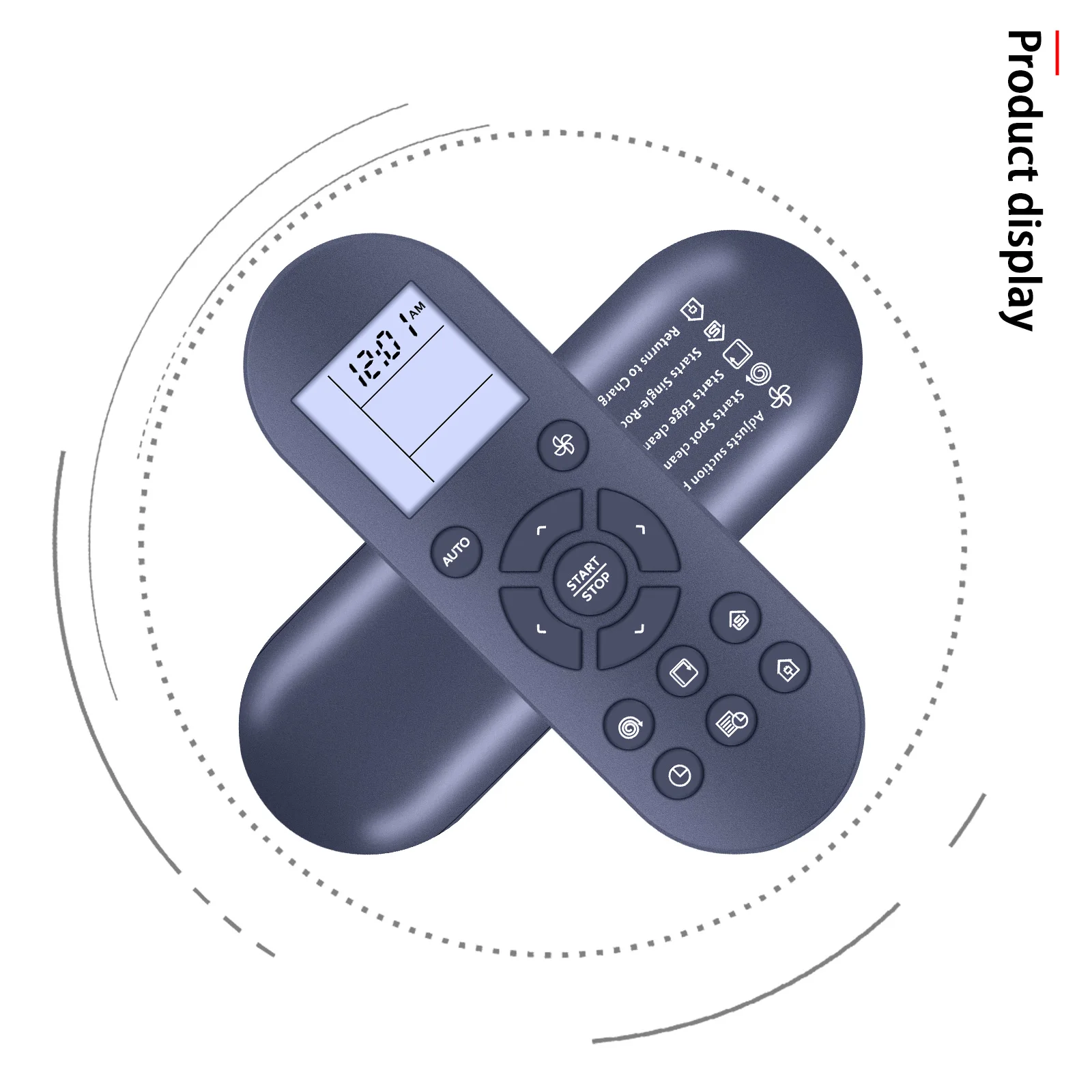 Nuevo Control remoto para Robot aspirador EUFY Boostiq RoboVac 11S T2108 11S MAX y RoboVac 12 y RoboVac 30 y Robovac 11(T2102) - imagen 3