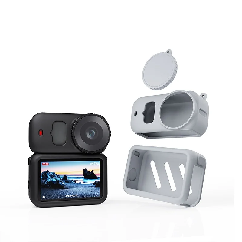 Funda protectora de silicona para DJI Osmo Nano, carcasa protectora anticaída resistente al desgaste para cámara deportiva, accesorios - imagen 3