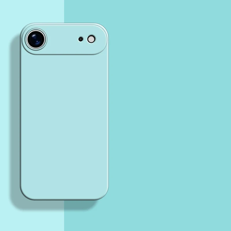 Para iPhone AIR funda para iPhone AIR iPhone 17 Pro Max funda Original de goma de silicona líquida parachoques a prueba de golpes para iPhone 17 - imagen 3