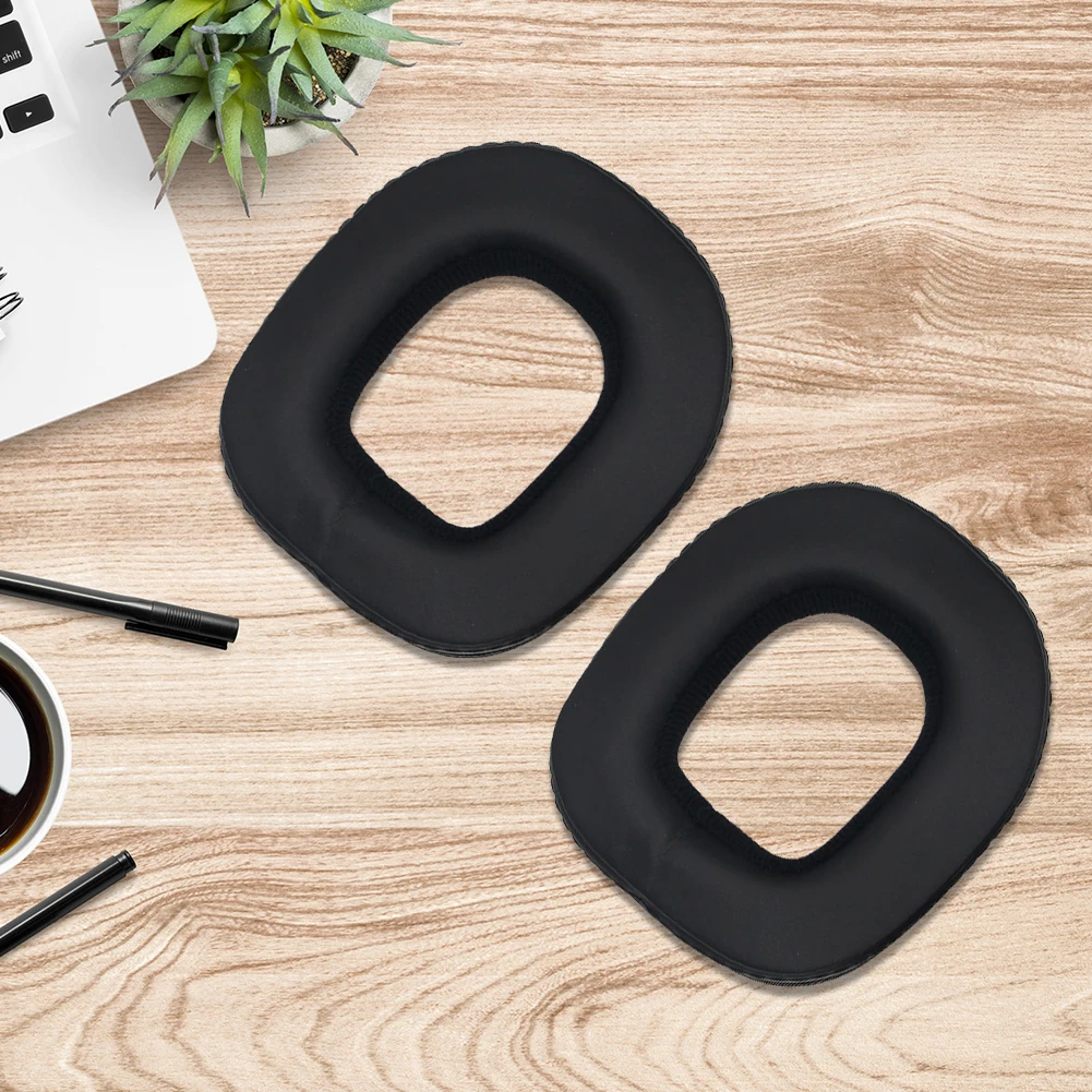 Almohadillas de repuesto para auriculares Logitech Astro A40, fundas para auriculares, 1 par - imagen 3