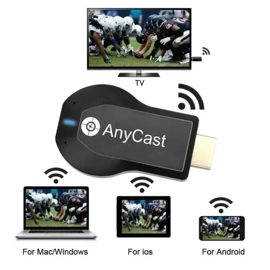 M2 Plus 1080P compatible con HDMI TV Stick WIFI Display TV Dongle receptor Anycast Dlna compartir pantalla para IOS Android Miracast Airplay - imagen 2
