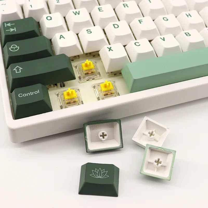 GMK Teclas PBT Botánicas perfil cereza MX Teclado Mecánico - imagen 5