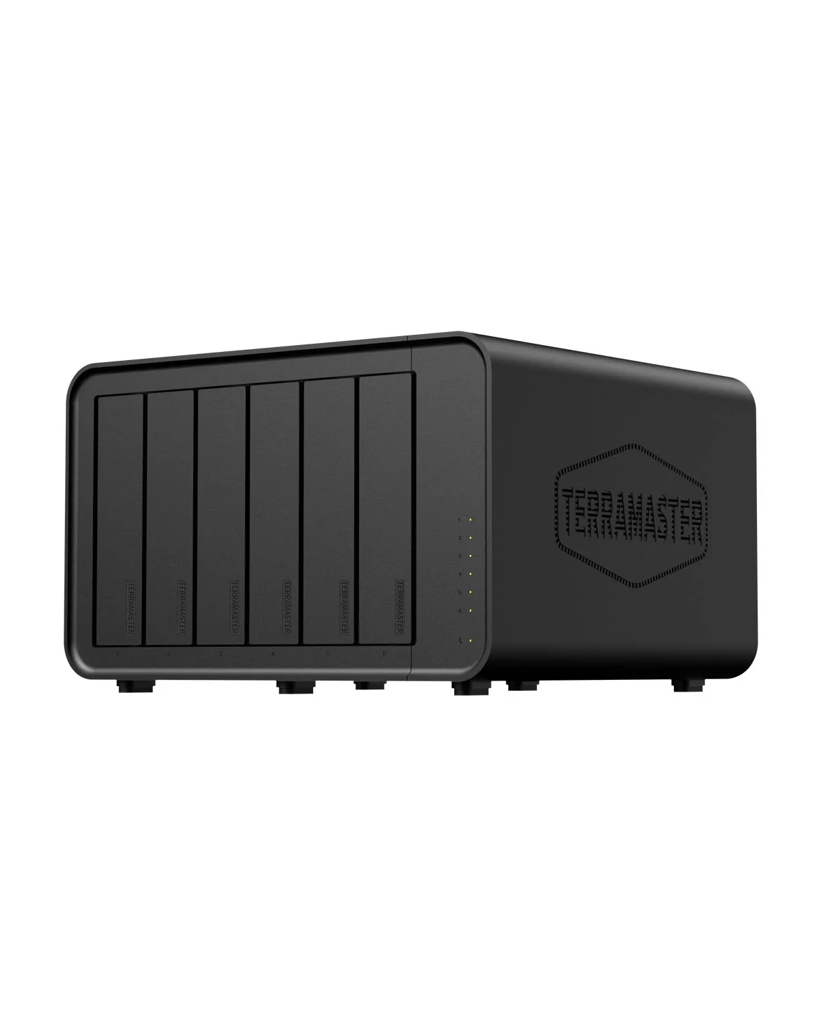 TERRAMASTER F6-424 Almacenamiento NAS de 6 bahías - CPU N95 de cuatro núcleos, 8 GB de RAM DDR5, puerto X de 2,5 GbE, almacenamiento conectado en red (sin disco) - imagen 4