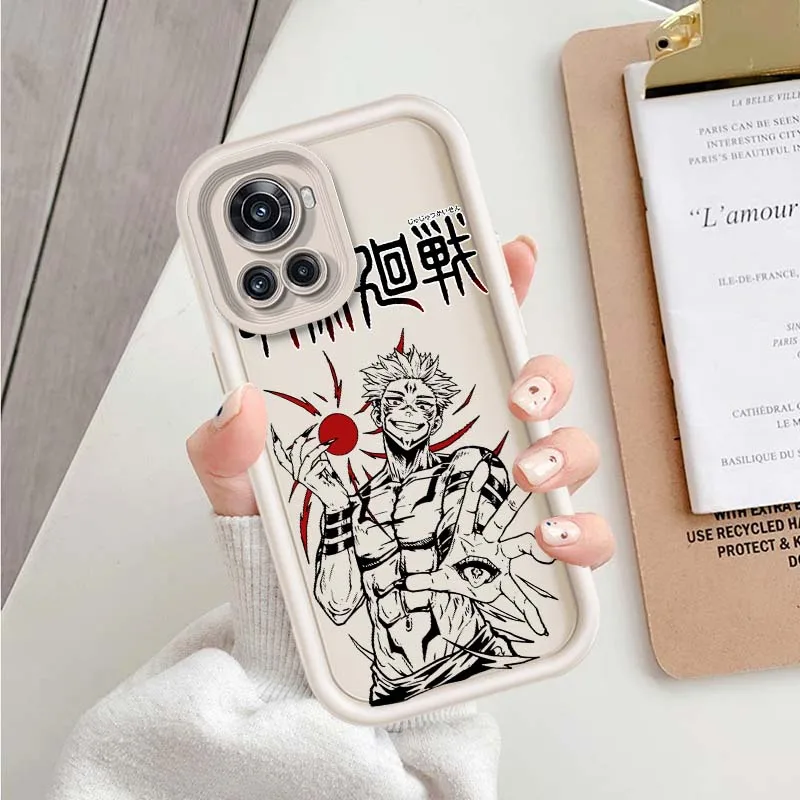 Jujutsu Kaisen Cool para Oneplus Nord 4 2T N20 CE4 CE2 ACE 3 3V Oneplus 11R 10T 11 8T 9R Shell ojo escalera funda de teléfono - imagen 2