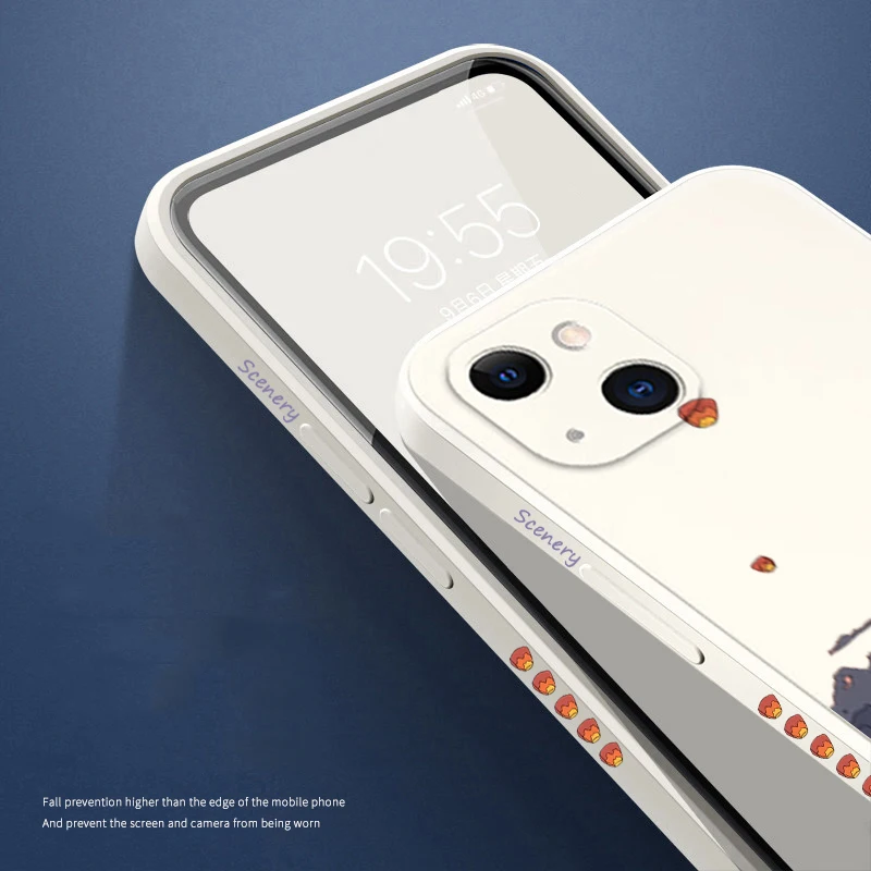 Funda blanda con paisaje de puesta de sol de Anime para Samsung Galaxy S23 Ultra S22 Plus S21 S20 FE A32 A52 A13 A33 A53 A14 A34 A54 - imagen 4