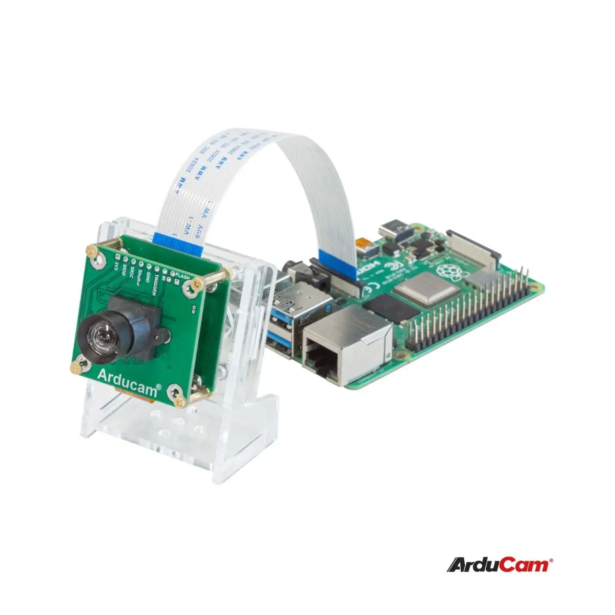 Cámara con obturador global en color Arducam Full HD para Raspberry Pi, módulo de cámara de pivariedad gran angular AR0234 de 2,3 MP - imagen 4