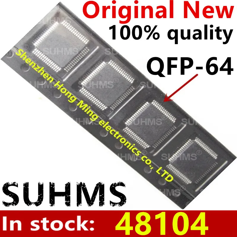 (1 pieza) 100% nuevo conjunto de chips 48104 QFP-64