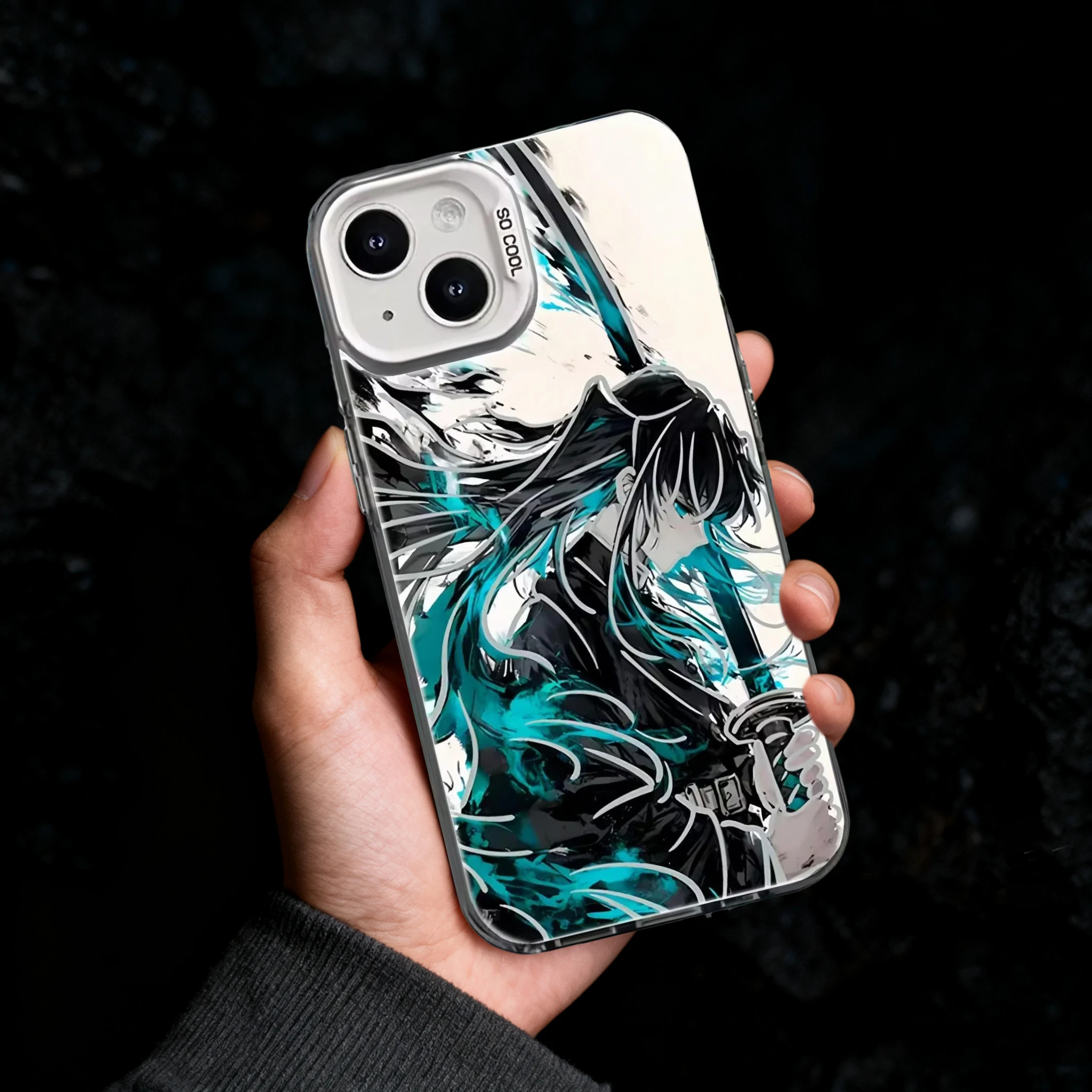 Funda de Anime cómic Akaza Demon Slayer para Samsung Galaxy S25 S24 S23 S22 Ultra S21 Plus S25 FE S24FE Note 20 Ultra 5G, mate - imagen 3