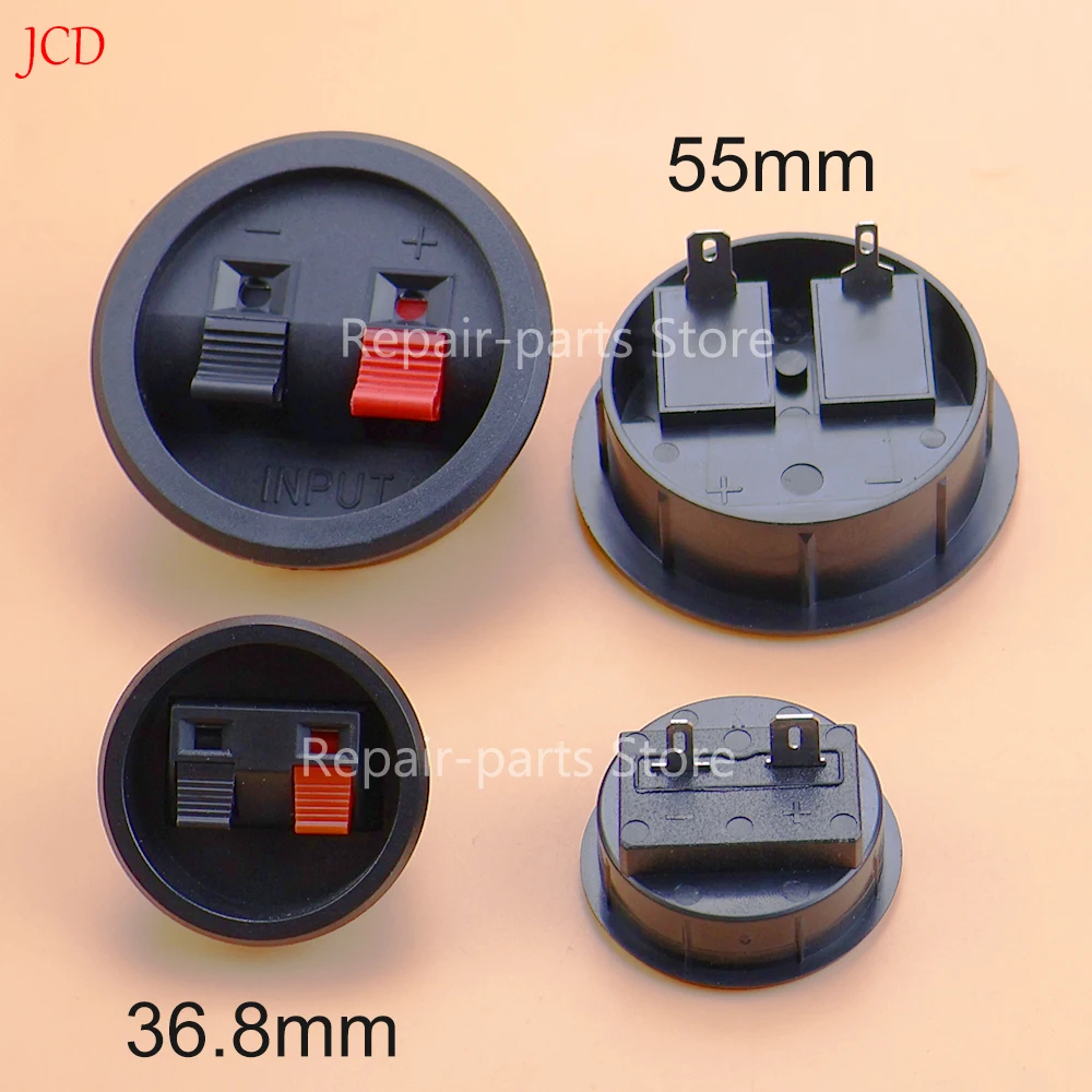 Terminal de conector negro, terminales de altavoz de Audio, Clip de enchufe, terminales de altavoz de Audio, Clips de placa de pruebas, 1 unidad - imagen 2