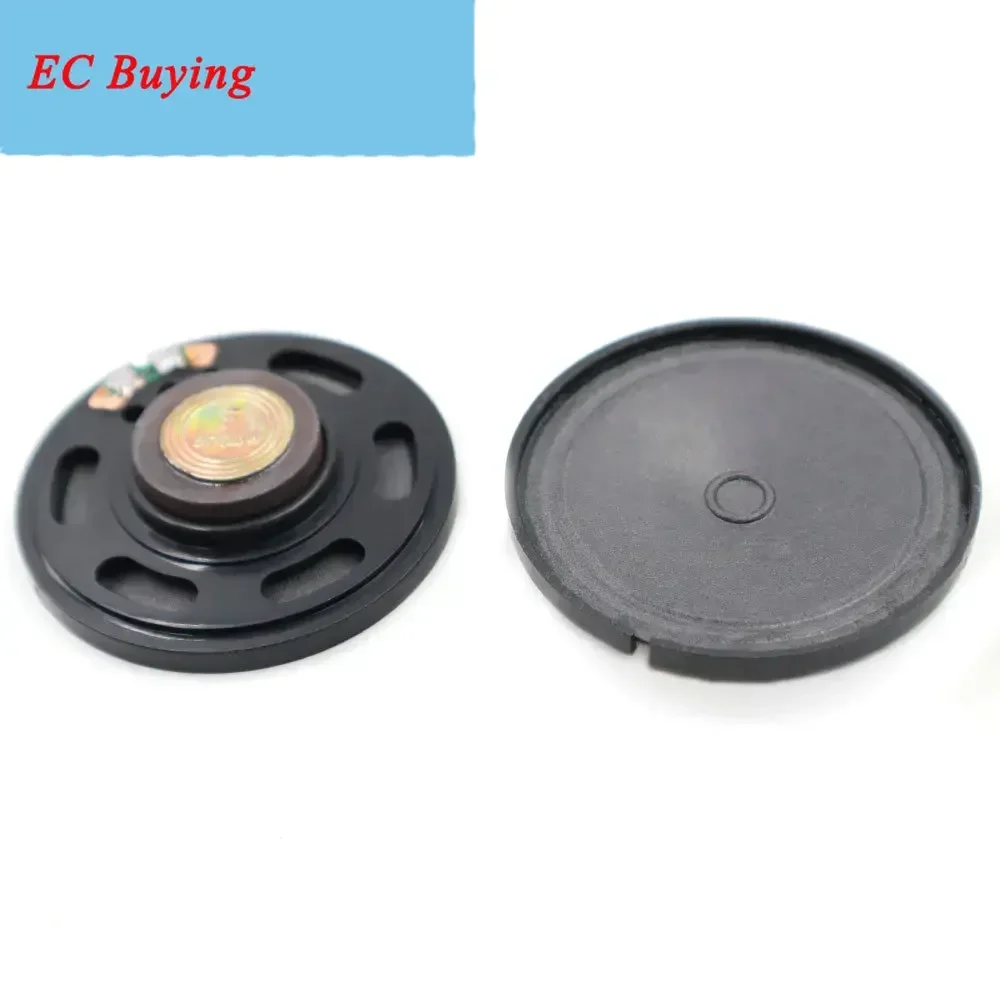 10 Uds 50MM 8Ohm 0,5 W 2 pulgadas carcasa de plástico altavoz magnético externo 50 MM 8 Ohm 0,5 vatios bocina para intercomunicador de lectura de coche de juguete táctil - imagen 2