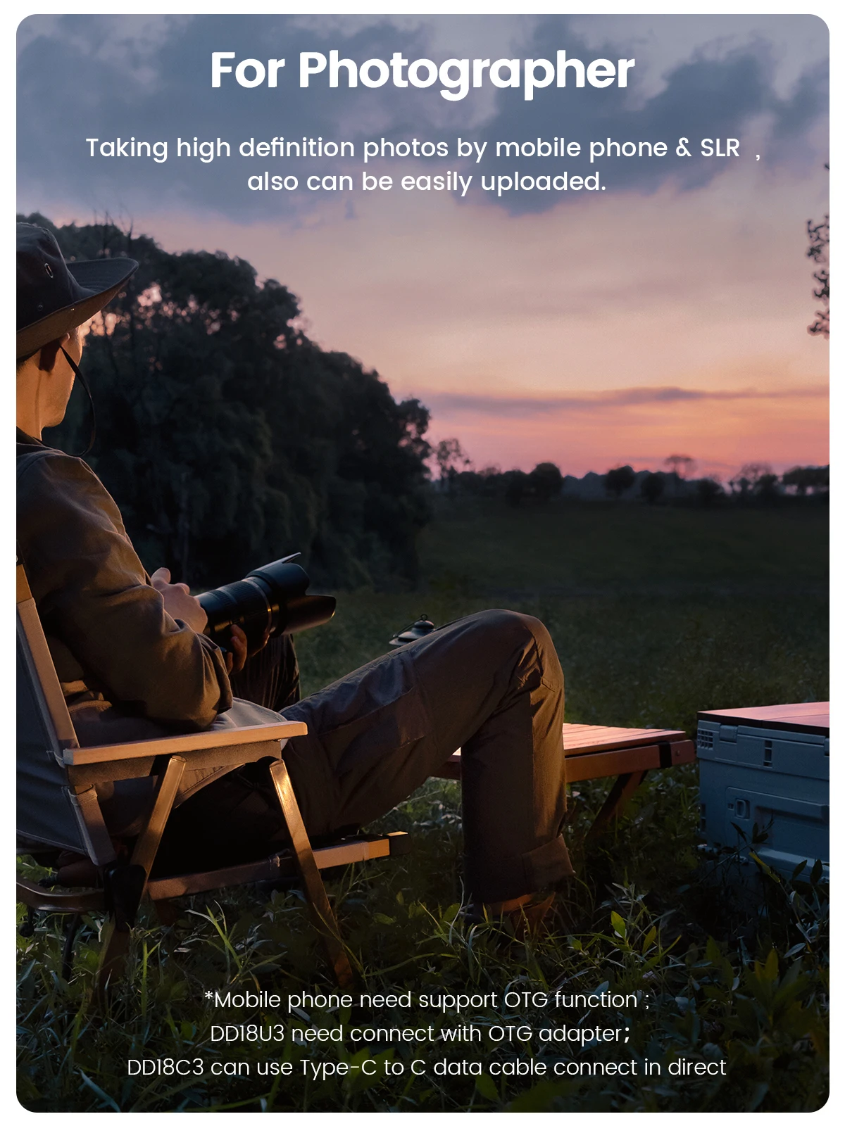 Estación de disco duro ORICO de doble bahía USB3.0 5Gbps tipo C HDD estación de acoplamiento con adaptador de corriente de 12V 3A para HDD/SSD de 2,5/3,5 pulgadas - imagen 5