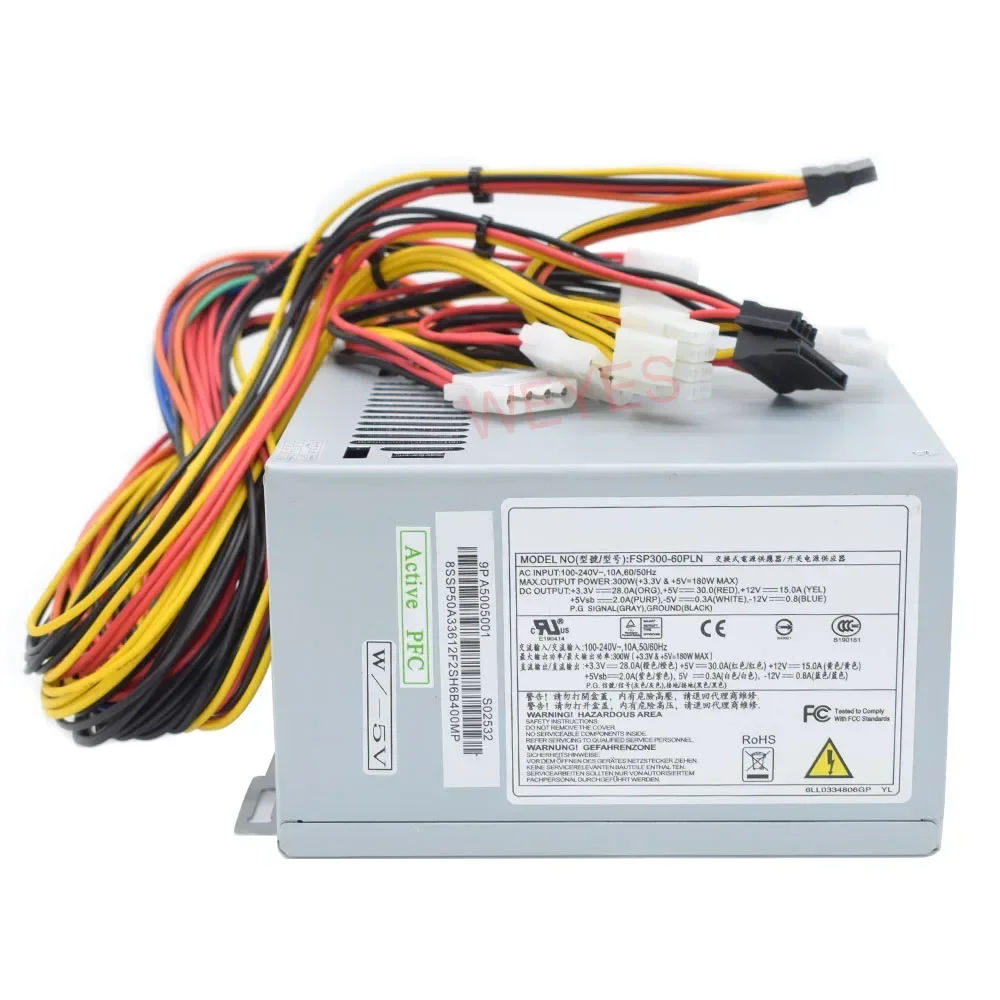 Nueva fuente de alimentación de ordenador Industrial de 300W 100-240V FSP300-60PLN para FSP/Advantech IPC-610 IPC-610L IPC-610H - imagen 3
