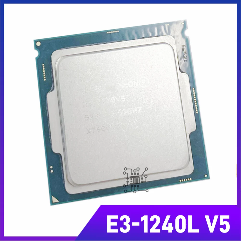Xeon-procesador E3-1240LV5 CPU E3 1240L V5, 2,1 GHZ, 25W, Quad-Core, E3-1240L, V5, 1240LV5, LGA1151