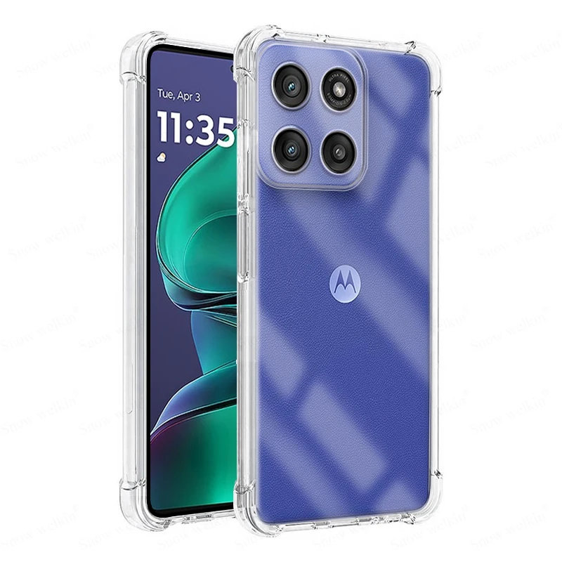 Para Moto Edge 60 Fusion 60S edge60 Airbag a prueba de golpes protección completa TPU funda suave para Motorola Edge 60 Pro Fusion Stylus Cover - imagen 4