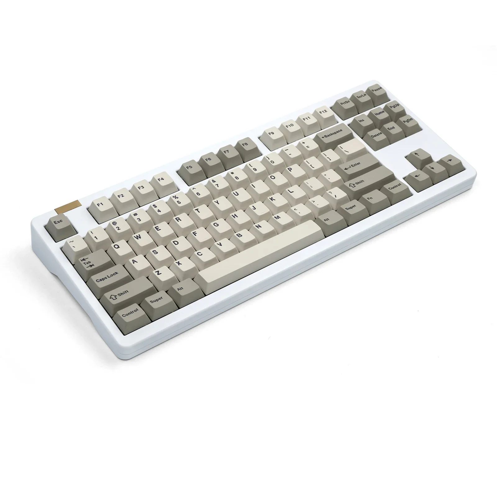 Teclas coreanas con perfil de cereza, teclas para teclado mecánico, juego de teclas Retro en inglés, 141 teclas, teclas Vintage rusas, griegas y blancas - imagen 4