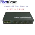 4 SFP to 3 RJ45