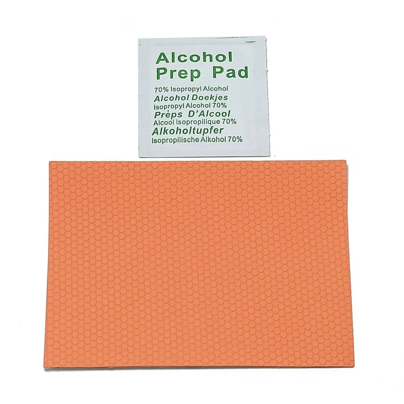 Pegatinas laterales para patines de ratón, 10x7cm, almohadillas resistentes al sudor, cinta de silicona antideslizante para ratón de juego, alfombrilla de competición - imagen 5