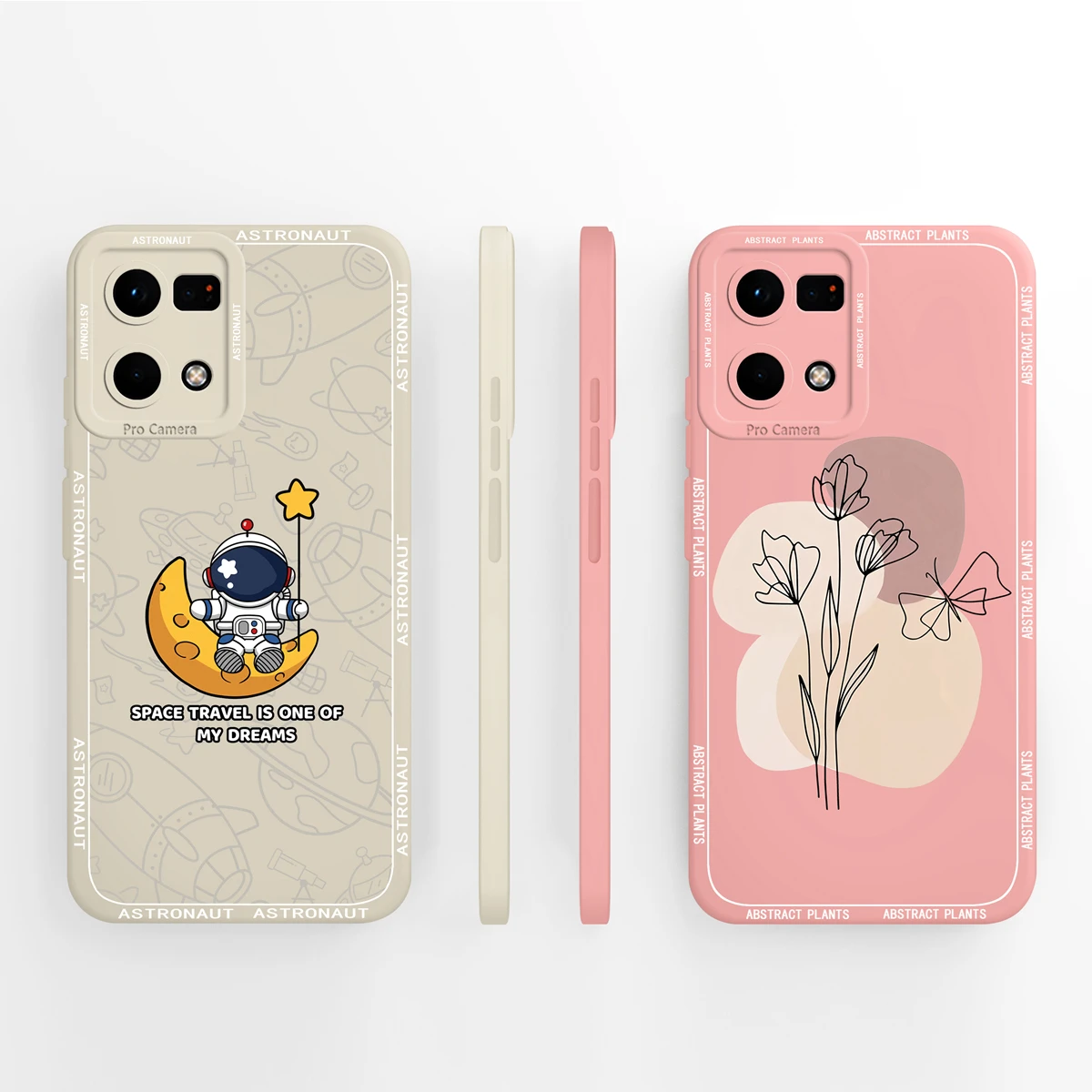 Para Oppo Reno 7 funda de teléfono estética protección completa contraportada para Oppo Reno7 4G 5G Protector de silicona líquida Fundas para mujeres - imagen 3