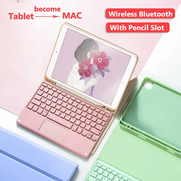 Funda para teclado Samsung Galaxy S11 11 "2025 X730 X736B S10 Lite 10,9 S10 FE 11 X520 Tab S9 S7 S8 A9 Plus 11 X216B