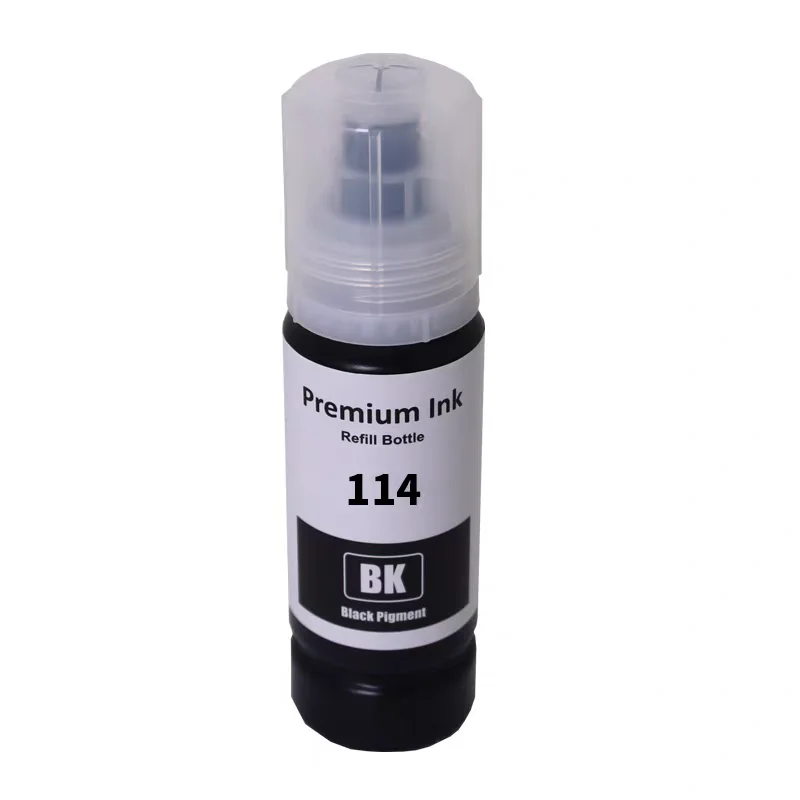 Tinta de repuesto de tinte T114 114, Compatible con botella a base de agua, tinta de repuesto T114 114 para tinta de impresora Epson Ecotank ET-8500 ET-8550 - imagen 4