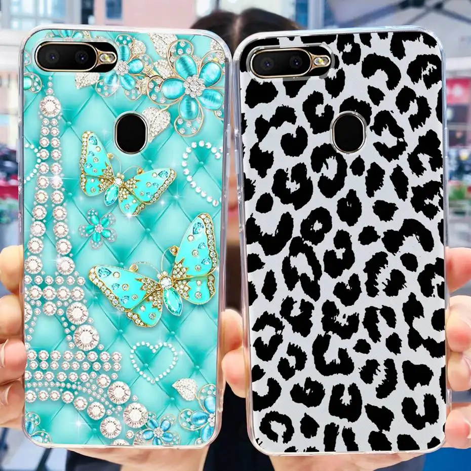 Funda de teléfono para OPPO A5 (AX5S), carcasa trasera de TPU de silicona suave, CPH1909, A5 (AX5), CPH1809 - imagen 4