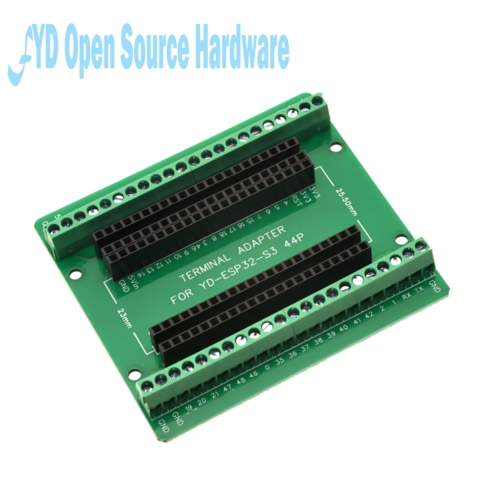 Kit de placa de desarrollo ESP32-S3 N8R2 N8R8 N16R8, 44 pines con adaptador de expansión y tipo C, WiFi 2,4 GHz para proyectos IoT - imagen 3