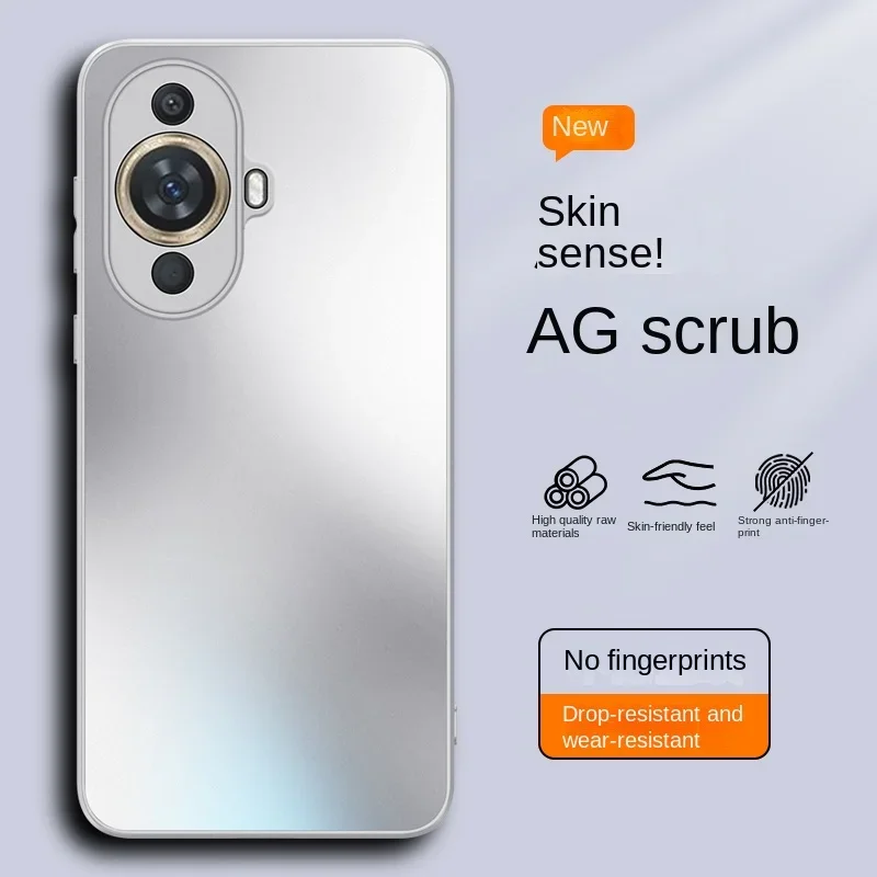 Para Huawei NOVA 11 Pro 11SE 11 Funda de teléfono antideslizante y a prueba de golpes con lente mate