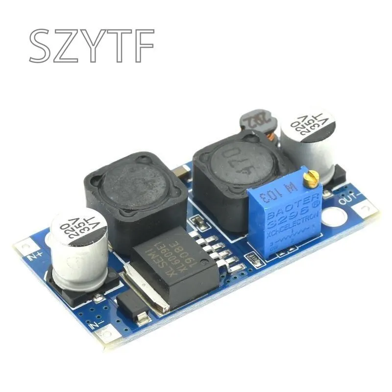 XL6009 DC-DC Módulo de refuerzo de potencia de salida de alimentación ajustable Super LM2577 Step-Up - imagen 2