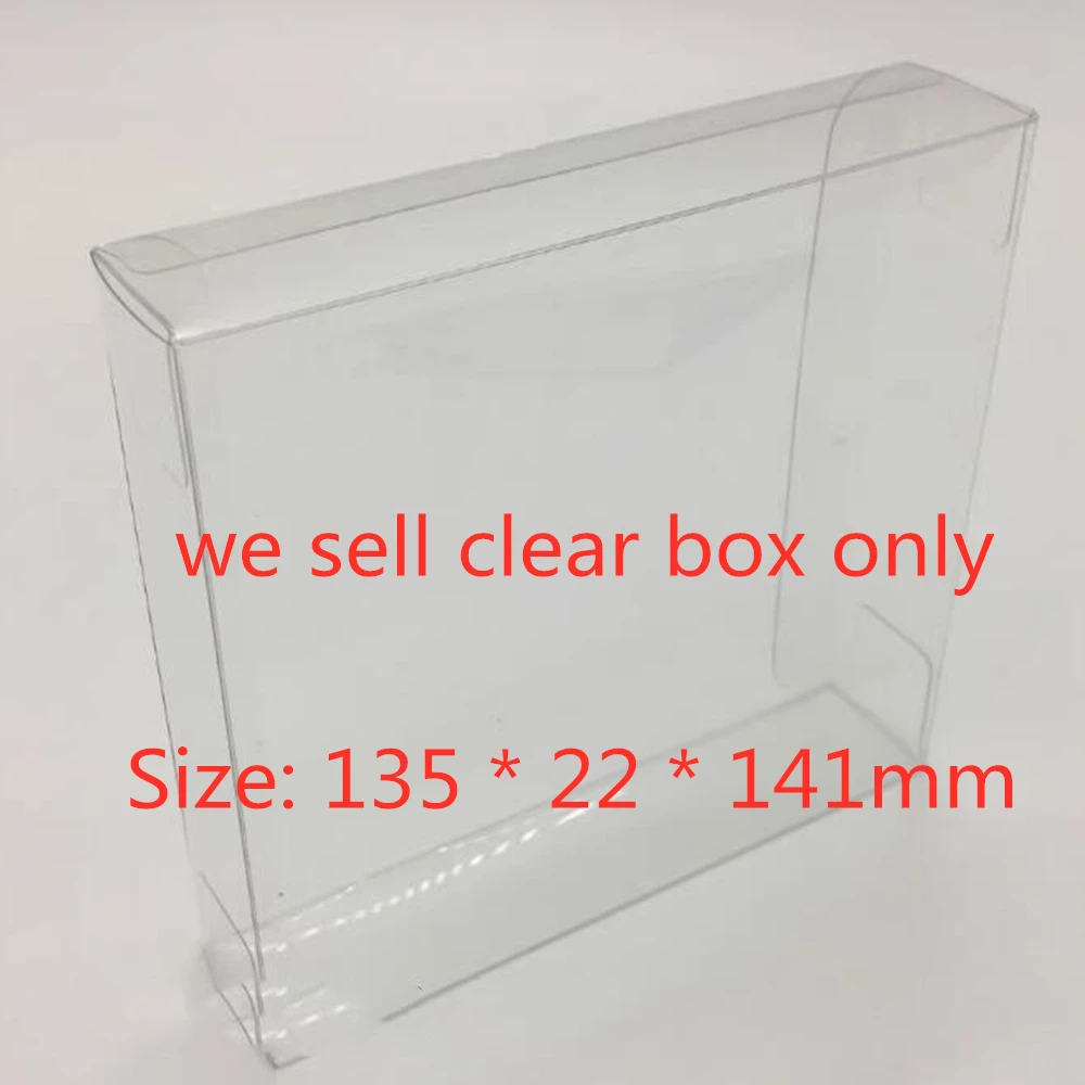 Protector de caja transparente para Nintendo 3DS/METROID, cajas de almacenamiento TEP, carcasa de juego, estuche de exposición transparente - imagen 2