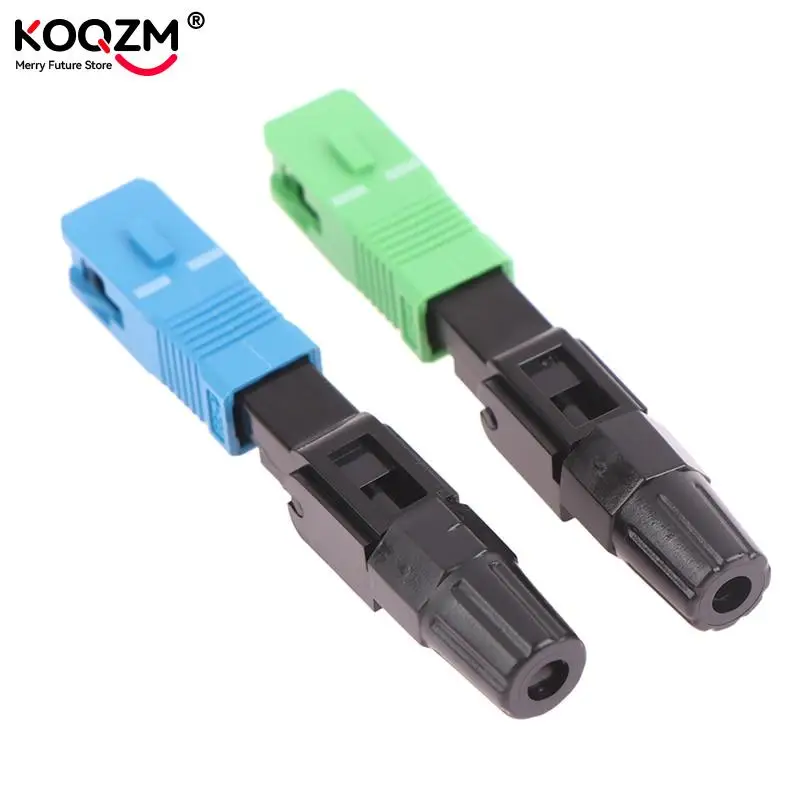 Conector rápido de fibra óptica SC APC integrado, adaptador de modo único FTTH, montaje de campo, 5 piezas - imagen 5