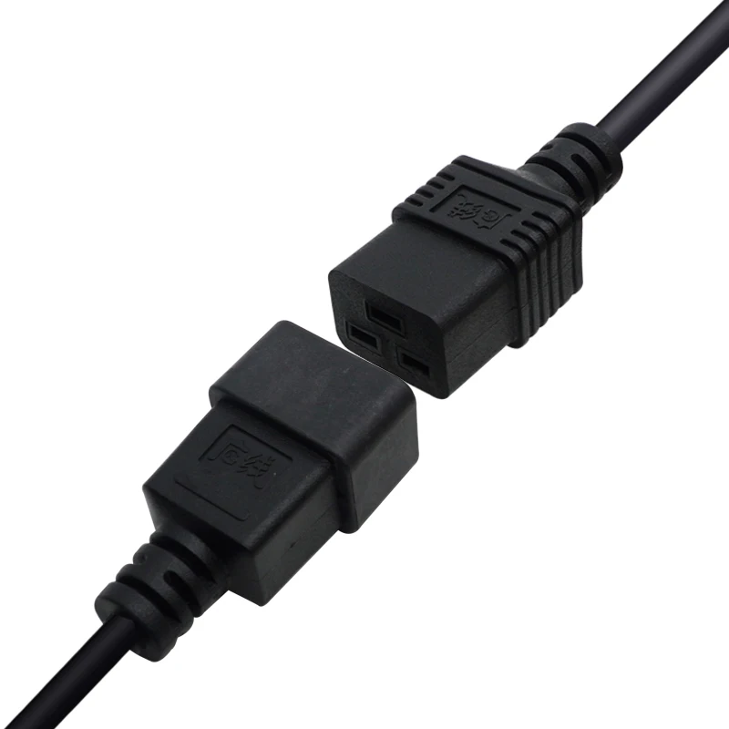 Cable de alimentación IEC320 C19 a C20 para servidor/PDU 16A Cable de alimentación de computadora resistente 1,8 m,3 m,5 m - imagen 3